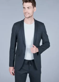 Veste de costume unie-jerem New
