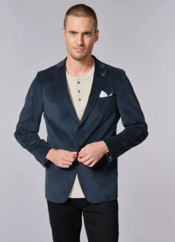 Veste de ville en velours recyclé-jerem New