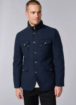 Veste de ville à poches et plastron amovible-jerem Flash Sale